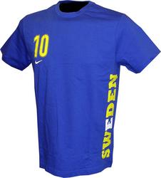 08-09 Sweden Zlatan Ibrahimovic Tee (blue)