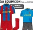 New 2010 Barcelona Home and Away Kit Designs Leaked